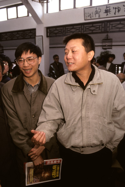 Wang Dan and Wei Jingsheng